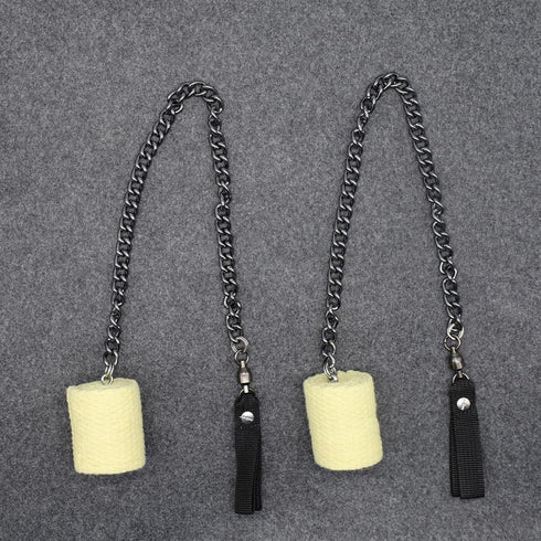 PEHHAH 50mm 63cm) Fire Poi, Flow, Spinning, Kevlar Wick Head, Circus, Dance Prop for Festivals & Performances (Total