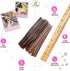 Nature Gnaws Beef Jerky Chews for Small Dogs 4-5" (50 Count) - Natural Beef Gullet Stick Dog Chew Treats