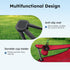 Heavy Duty Canopy Lounge Chair with Sunshade - Ideal for Travel