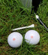 Gender Reveal Golf Ball for Baby Showers and Reveal Parties, All Natural Holi Powder, 2 Pack