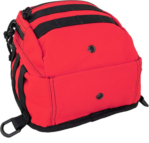 LINE2design Backpack First Aid Sling - Tactical EMS & Outdoor Rescue Bag - Red