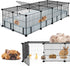 BUCATSTATE Guinea Pig Cages for 2, 20 Panels Guinea Pigs Playpen with