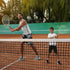 Kids Tennis Rackets 2 Pack with Rebound Balls, Size 19" & 21" for Beginners