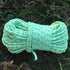 LILUO Glow in The Dark Luminous Reflective Guyline, 5mm 65.6ft/20m Highly Reflective Tent Rope with Adjusters