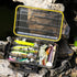 RUNCL Fishing Tackle Box, Waterproof 3600 3700 Tray with Adjustable Dividers for Freshwater
