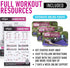 Resistance Bands for Working Out with Guide, 4 Booty Bands for Women Men, Fabric Elastic Exercise Bands
