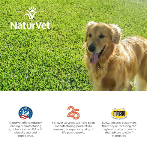 NaturVet GrassSaver Wafers for Dogs – 300 Wafers, Healthy Supplement with B-Complex Vitamins & Amino Acids