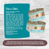 Weruva Classic Cat Stews! Stew's Clues with Turkey, Chicken & Salmon in Gravy, 2.8oz Can (Pack of 12)