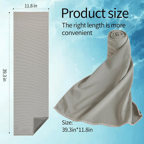 Cooling Sports Towels - Ultra-Absorbent Sweat Relief