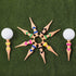 Skylety 15 Pieces Funny Golf Tees for Lady - 76 mm/3 Inch Plastic Pin Up Golf Tees for Women Golf Training Accessories