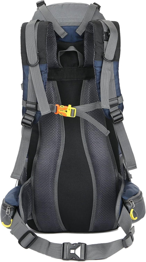 WoneNice Waterproof Hiking Backpack 50L(45+5) - Outdoor Sport Daypack with Rain Cover