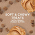 Cloud Star Tricky Trainers Soft & Chewy Dog Training Treats, Peanut Butter Flavor, 5 oz Pouch