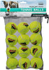 Franklin Pet Supply RSF Squeak Tennis Balls - 12 Pack Dog Toy for Small, Medium, Large Dogs, Squeaker Noise