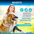 Forza10 Dog Vitamins Supplements, Peanut Butter Flavor Multivitamin Chews for Small to Large Breeds, 90 Ct.