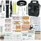 RHINO RESCUE Small First Aid Kit, Emergency Care Bag with Survival Tools for Car Camping Backpacking Hiking