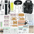 RHINO RESCUE Small First Aid Kit, Emergency Care Bag with Survival Tools for Car Camping Backpacking Hiking