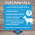 Shepherd Boy Farms Freeze Dried Raw Goats Milk with Probiotics for Dogs & Cats, High Protein Goat Milk Powder for