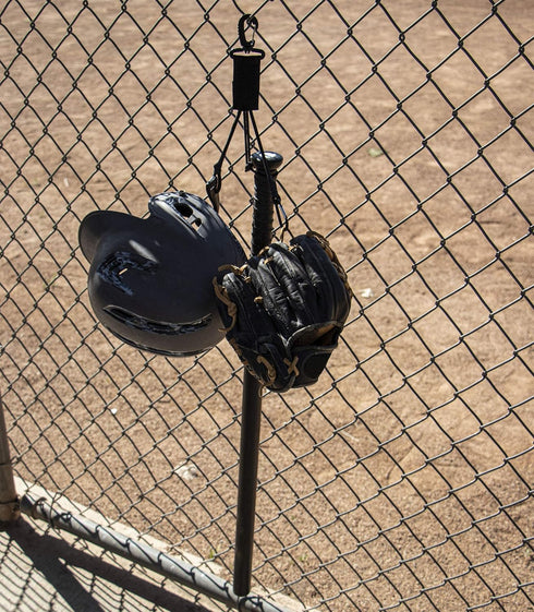 PowerNet Corbin Carroll Dugout Bundle | Baseball Softball Bat Fence Rack & Gear Hanger