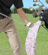 Magnetic Golf Towel with Clip for Men & Women - Fun Doodle Sketch Pattern Waffle Weave Microfiber Golf Towel