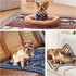 4 Pack 30"x34" Qeils Washable Pee Pads, Reusable Puppy Pads Super Absorbent Leakproof Dog Training Pads, Non-Slip Wee