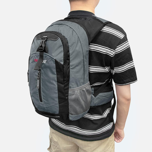 Gelindo Hydration Backpack Insulated Pack with 2.5L BPA Free Bladder for Men Women - 18L for Hiking Festival Cycling