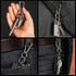 KeyUnity KM01 Titanium EDC Keychain Clip with Bottle Opener, Quick Release Carabiner Key Ring