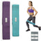 Gaiam Restore Booty Bands Resistance Loops, Set of 2 Elastic Glute Bands for Women & Men, Exercise Guide Included
