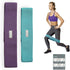Gaiam Restore Booty Bands Resistance Loops, Set of 2 Elastic Glute Bands for Women & Men, Exercise Guide Included