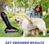 Pat Your Pet Deshedding Dog Brush - Double Sided Undercoat Grooming Rake for Dogs & Cats, Dematting Comb