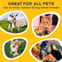 Pet Grooming and Bathing Gloves, Effective Hair Remover for Cats, Dogs & Horses, Deshedding Gloves