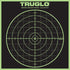 TRUGLO 12X12 Tru-See 100 Yard Bright Fluorescent Self-Adhesive Reactive Splatter Targets, 6, 12, 25 or 50-Pack