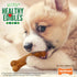 Nylabone Healthy Edibles Natural Puppy Chews, Long Lasting Turkey & Sweet Potato Flavor, X-Small/Petite, 16 Count