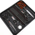 6 1 Set (Set, TOPGOOSE Dog Grooming Scissors Kit, Professional in Pet Scissors Sharp Shears - Straight, Thinning
