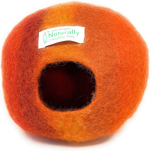 Dr. Judy Morgan's Naturally Healthy Pets Rodent Cave Nesting Bed for Gerbils, Mice, Hamsters, Rats