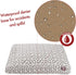Gray Aruba Medium Rectangle Indoor Outdoor Pet Dog Bed with Removable Washable Cover by Majestic Pet Products