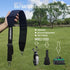 Golf Bag Shoulder Strap, Upgraded Single Padded Adjustable Straps, Universal Replacement (All in Black, 1 Pack)