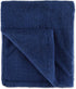 Bone Dry Pet Grooming Towel Collection, Absorbent Microfiber X-Large, 41x23.5", Embroidered Navy.