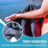 4Monster 4-Pack Set Swimming, Quick Dry Microfiber Travel Towels Super Absorbent, Ultra-Soft Camping Towel