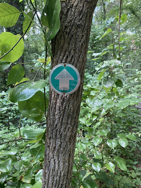 Trail Markers, Bright Reflective Pack of 24, Easy to Mount for Hunting, Hiking, Camping, and More