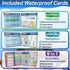 Master Test Strip Kit for Freshwater, Saltwater & Reef Aquariums, 100 Ct. - 300 Strips, 1,100 Tests