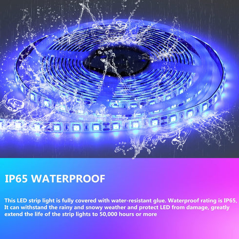 Pontoon Led Boat Lights, 12V 20FT Marine Led Strip Lights, Waterproof Boat Interior Light for Night Fishing