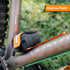Granite XE Bike Bottle Cage Mount Strap for Tools and Inner Tubes (Orange)