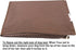 Do It Yourself DIY Pet Bed Pillow Duvet Waterproof Cover for Dog or Cat in Medium 37"X29" Vibrant Brown - Cover only