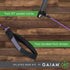 Gaiam Restore Pilates Bar Reformer Kit - Home Fitness Equipment with 30-Inch Resistance Bands & Exercise Guide