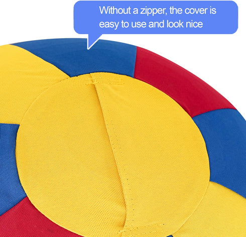25" ANC POP Herding Ball for Dogs Horse & Cover Ball for Horses Large with Hand Pump for Play Horse Toys for Horses