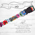 Lucky Love Dog Combo Set, Floral Collar and Leash Set for Medium Dogs, Cute Girl Matching Set, Part of Purchase Donated