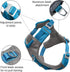 Kurgo Journey Air Dog Harness, Reflective Vest for Hiking, Running & Walking, Padded with Control Handle, Coral, Large