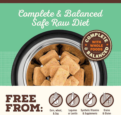 Primal Freeze Dried Dog Food Nuggets, Chicken; Complete Balanced Meal, Topper or Treat; 14 oz