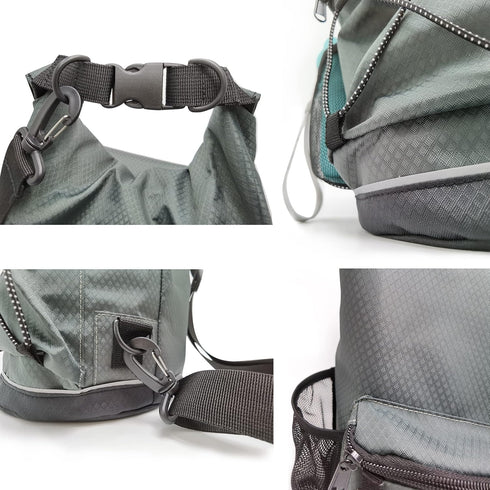 350ml 30 10 lbs Waterproof Roll Top Pet Dog Food Travel Organizer Storage Bag Trash Bag Dispenser for Trips Outdoor