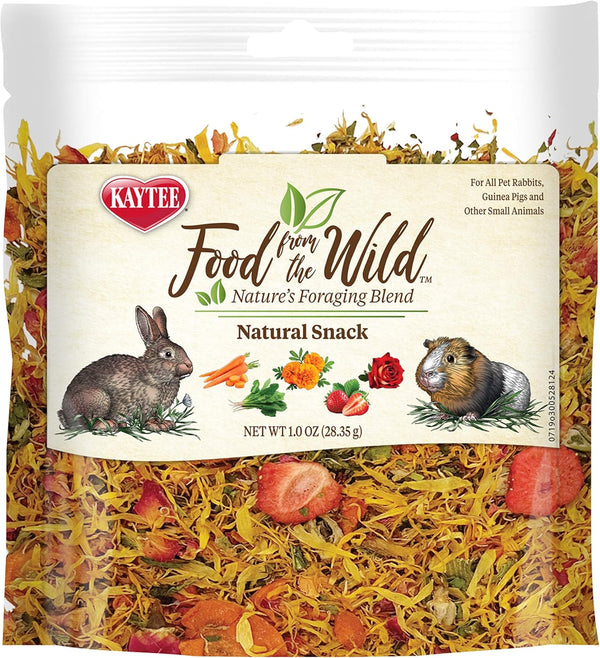 Kaytee Food from The Wild Natural Snack for Pet Rabbits, Guinea Pigs